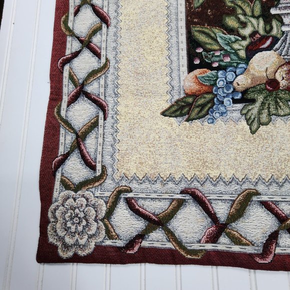 Vintage Jubilee Wall Hanging Tapestry Home Decor 35x42 in Made in USA - Picture 5 of 9